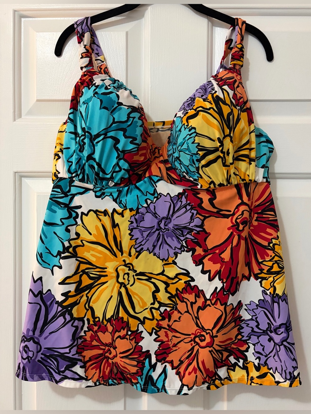 NWOT Lane Bryant Underwire Tankini Swim Top